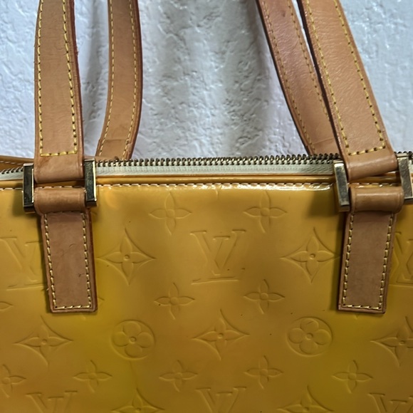 Authentic Louis Vuitton Bernie’s Columbus shoulder tote bag yellow - Picture 17 of 17